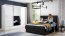 MARSYLIA 250 Sliding door wardrobe,White matt/white glossy