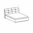 Apollo S 180x200 Divguļamā gulta ar redelēm