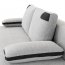 Jazz Sofa (Grey-black fabric Cube 13/Cube 5)