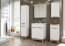 Ilab 804 Tall bathroom cabinet with laundry basket