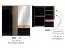 Aris-AS 12 Shelves for wardrobe (2 pcs.)