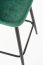 V-CH-H/96- C.Z Bar stool (Dark green)