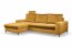 COLLIN Corner sofa (Velluto Mustard 8)