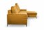 COLLIN Corner sofa (Velluto Mustard 8)