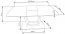 BLANCO (160-200) Extendable dining table white marble/white