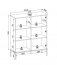 Sento WT104 2PKT LED Vitrine,Cashmere