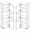 G-TE 6 Glass-fronted cabinet