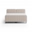 LAMELLO 140x200 Double bed with mattress and box