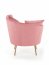 ALMOND Atpūtas krēsls (rozā)