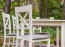 Belluno Elegante DRM KT22/M Chair White/Grey fabric