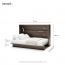 BED-CONCEPT BC-05 120x200 Horizontālā sienas gulta