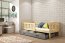 Cubus 1 Bed with mattress 160x80 pine
