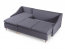 NORD- Corner sofa Universal (Baku 04+11 Grey)