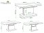 ASTON- 70 sz Extendable table transformer (california nut mat)