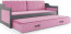 David II 190x80 Twin bed with mattress graphite