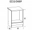 Eliza EZ15/D60P 60 cm Напольный шкаф для духовки