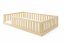 Montessori Bed with mattress 120x200 Pine