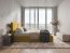 30125,120x200 Bed with bedding container (Mustard)