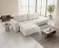 SOHO- NAR Corner sofa (Perfect Harmony 01 creamy)