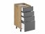 Lan- D40S4 Base cabinet