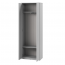 SIMPLY SM-01 Kleiderschrank,Grau matt
