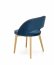 MARINO chair, color: velvet - MONOLITH 77 (dark blue)