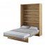 BED BC-01 CONCEPT 140x200 Vertikāla sienas gulta