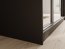 SW-TOL-200 cm B Sliding wardrobe with mirror,Black matt