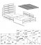 BMS 160x200 Bed with box