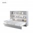 BED BC-04 CONCEPT 140x200 Горизонтальная cтенная кровать,шкаф-кровать