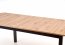 FLORIAN table artisan oak/black