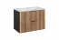 XILO BLACK WOTAN 82-80-D-2S Waschbeckenunterschrank