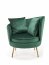 ALMOND Armchair (dark green)