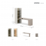 WOOW SET-09P (WO-11P,04,08 eukaliptus) Furniture set