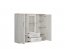 Romance REG2D1W2S-MSJ/DSAJ Glass-fronted cabinet