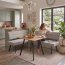 Zerra Dining room corner bench,Curio 11