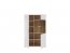 Zele REG1W1D/90-DWO/BIP Glass-fronted cabinet