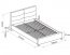 22872,Velvet V160SZD 160x200 Bett,tap.150 grau