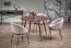 DOMENICO Table Walnut/gold