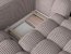 COZ Ecksofa (Modullo 03 Grau velour)
