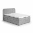 Kingly Box springs 160x200+Top H8 80x2 Boxspringbett Kopf- und Fussteil elektromotorisch verstellbar,inklusive Matratze
