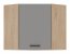 Liveo-Pati PK09/PF11 L/R 60/60cm Sienas stūra skapītis