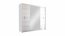 Lizbona-2 203 Schwebetürenschrank (white)