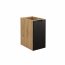 Luxor Black 81-30-1D Sienas skapis zem galda virsmas 30cm