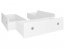 Nepo Plus S435-LOZ3S_OPCJA Option Ящики подкроватные для кровати 140x200 (Белый)
