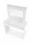 HOLLYWOOD Dressing table сonsole with mirror,White