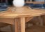 Orbetello KULSR90 (90-122cm) Apaļš galds izvelkams