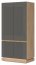 MILTON-ML 08 Kleiderschrank,Cremona torro oak/grey matt