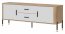 DAN-DT 01 Cremona Torro ozols/balts matēts TV Skapis