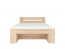Nepo Plus LOZ3S+W140 Bed (Oak sonoma)